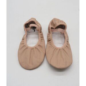 Future Star By Capezio Kids Ballet Shoe Leather Upper Nude Pink Size 1.5M NWT